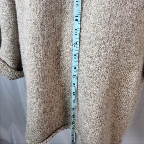 Peruvian Connection Hooded Kimono Sweater Medium/large Open Front - Picture 7 of 12